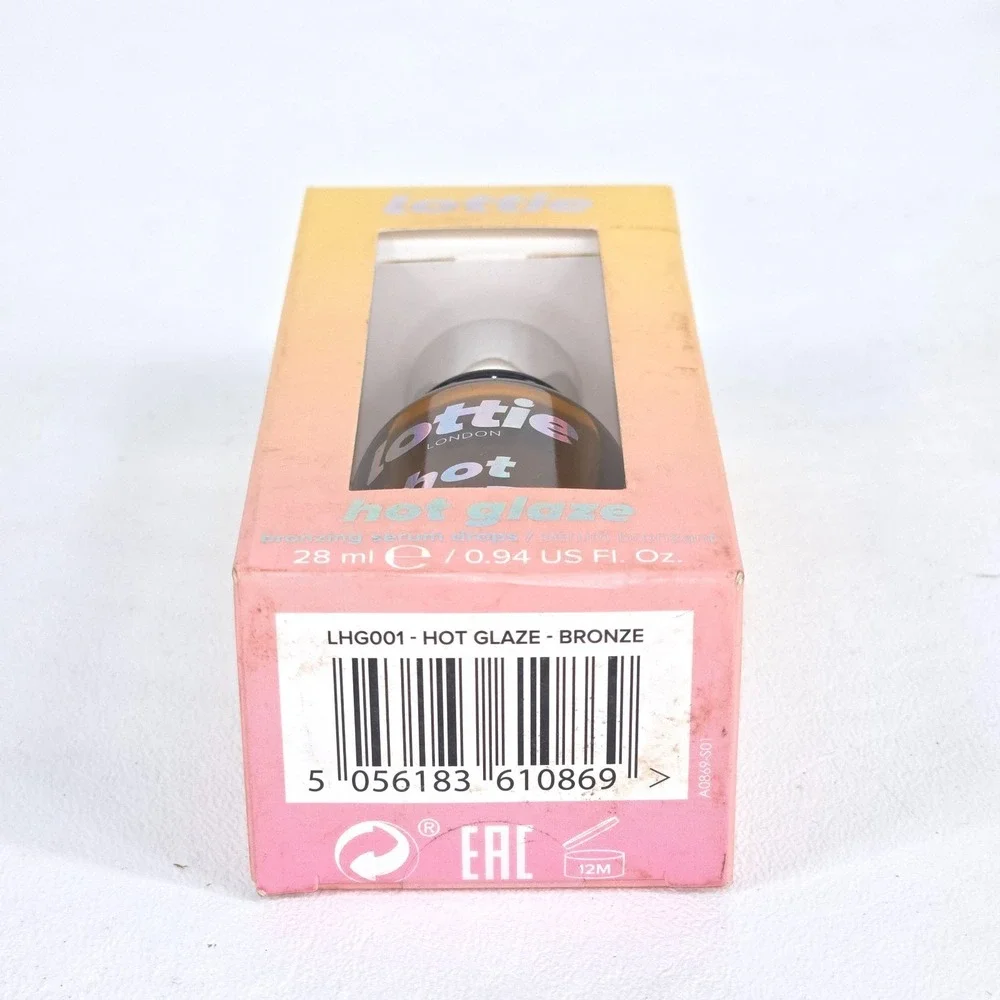 3x Lottie London Hot Glaze Bronzing Serum Drops 0.94 fl oz/ 28mL Sealed Pack NOS